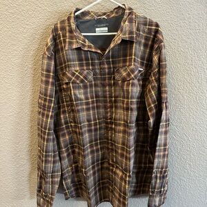 Columbia Omni-Shade Hiking Shirt XXL – UPF Sun Protection – Vented Outdoor Shirt